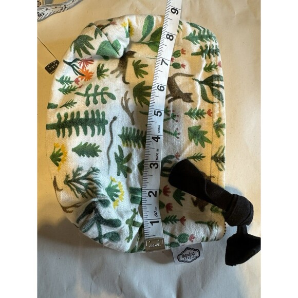 Danica Studios 100% Linen & Cotton Secret Garden Small Zippered Cosmetic Bag - Picture 5 of 10